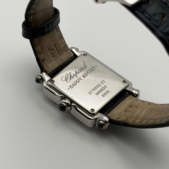 Chopard Happy Sport Diamond Square Watch – Stainless Steel – Swiss Made - Picture 5 of 11